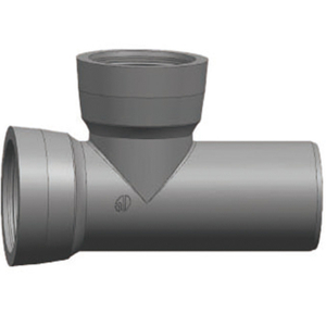Socket Spigot Tee with Socket Branch