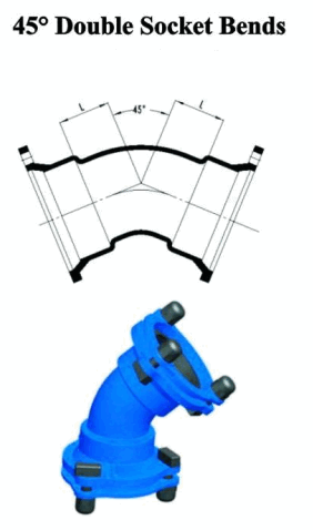45&deg;Double Socket Bends-1