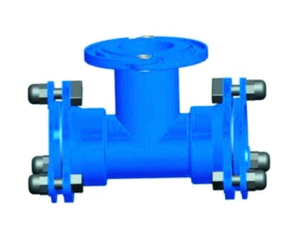 Double Socket Loosing Flange Branch Tee