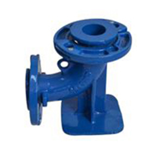 Double Loose Flange 90° Duckfoot Bend