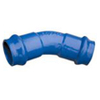 Double Socket 22.5° Bend for UPVC Pipe