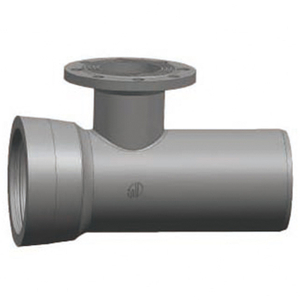 Socket Spigot Tee with Flange Branch