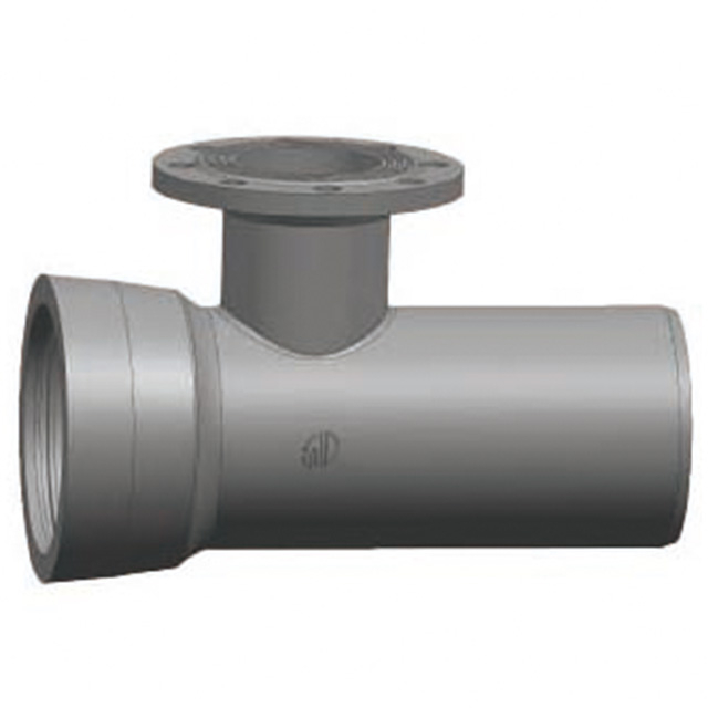 Socket Spigot Tee with Flange Branch