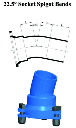 22.5&deg;Socket-Spigot Bends-1