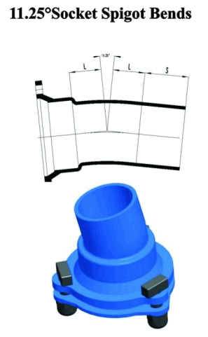 11.25&deg;Socket-Spigot Bends-1
