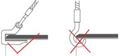 ductile iron pipe padded hooks